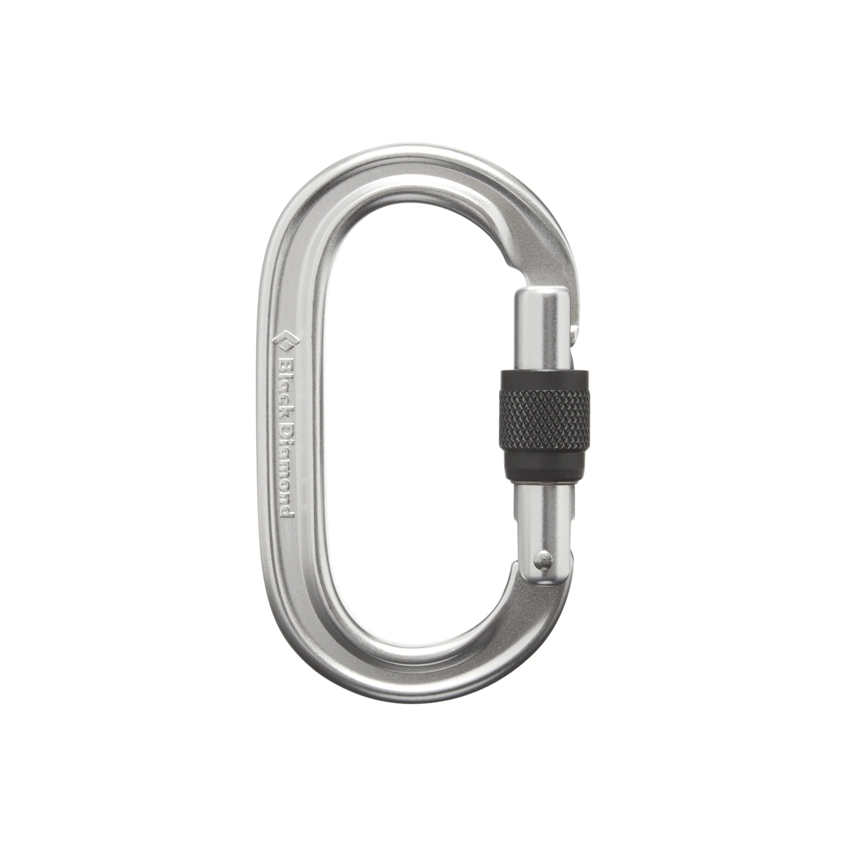 Oval Keylock Screwgate Carabiner