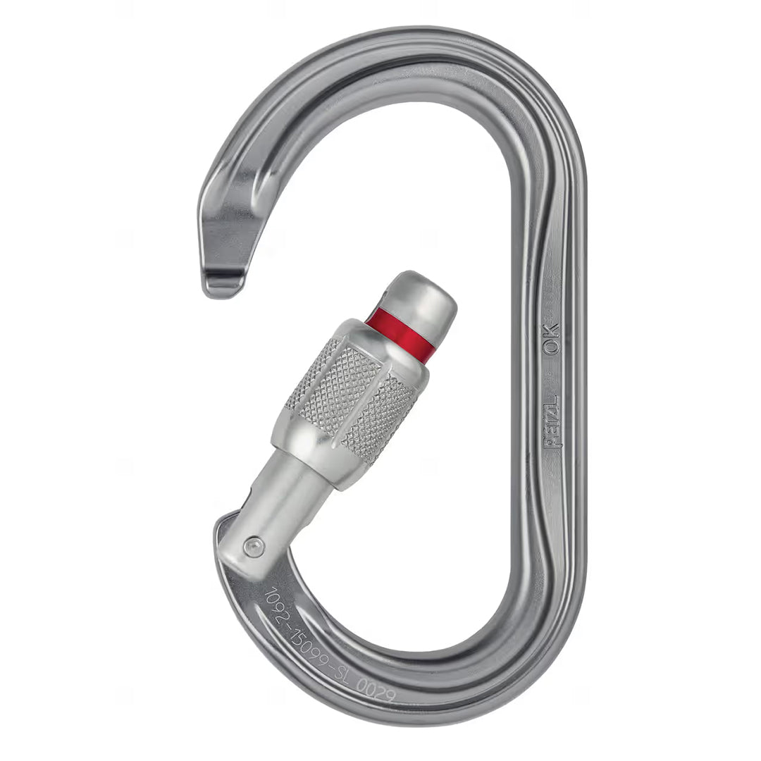 OK Oval Screw Gate Carabiner