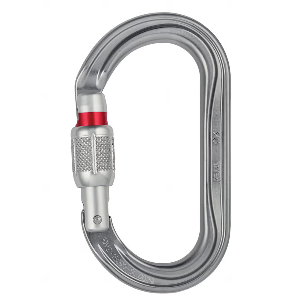 OK Oval Screw Gate Carabiner