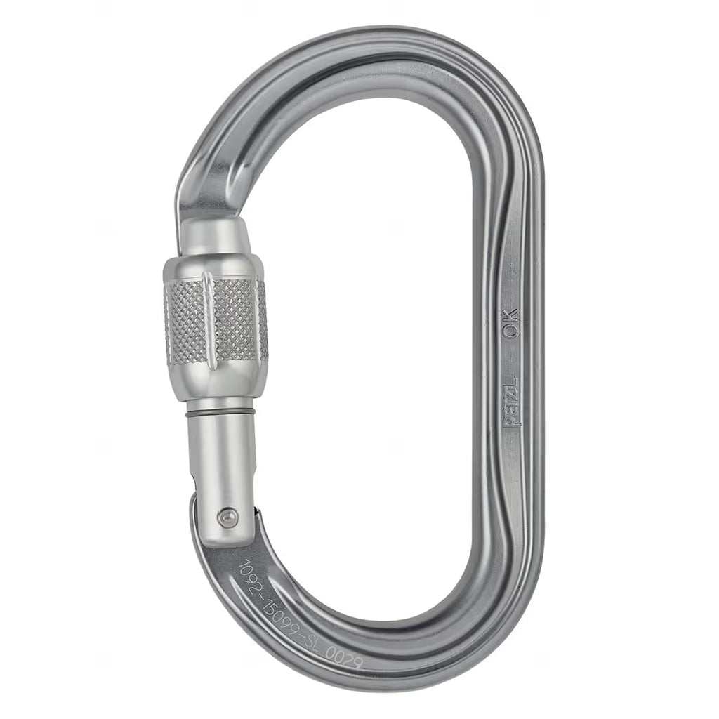 OK Oval Screw Gate Carabiner