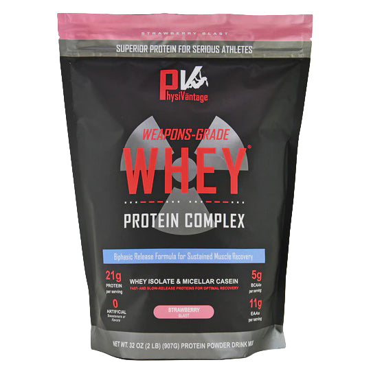 Weapons-Grade Whey® Protein Complex for Strength Gains and Recovery (2 lbs)